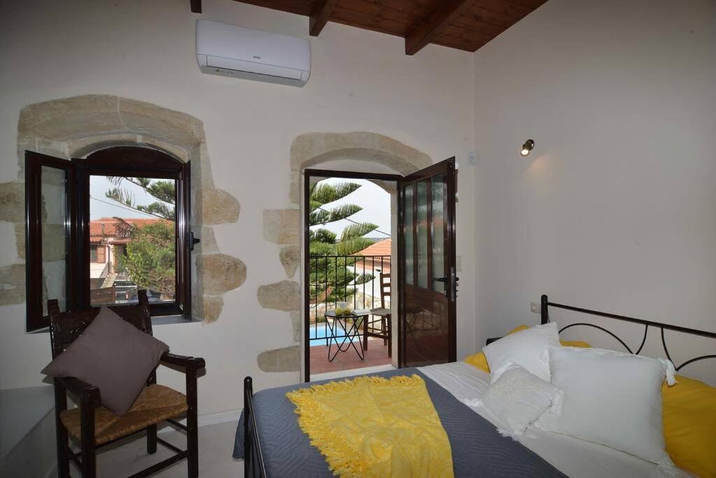 Villa Christini A Luxury Villa With Amazing Views Tzitzifes Екстер'єр фото
