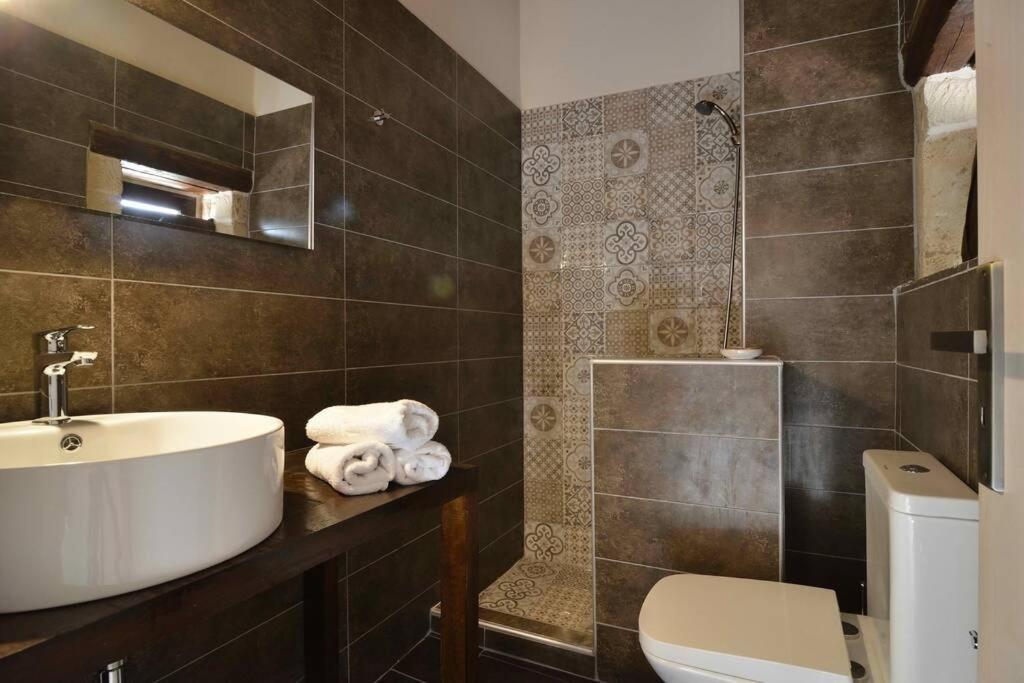 Villa Christini A Luxury Villa With Amazing Views Tzitzifes Екстер'єр фото